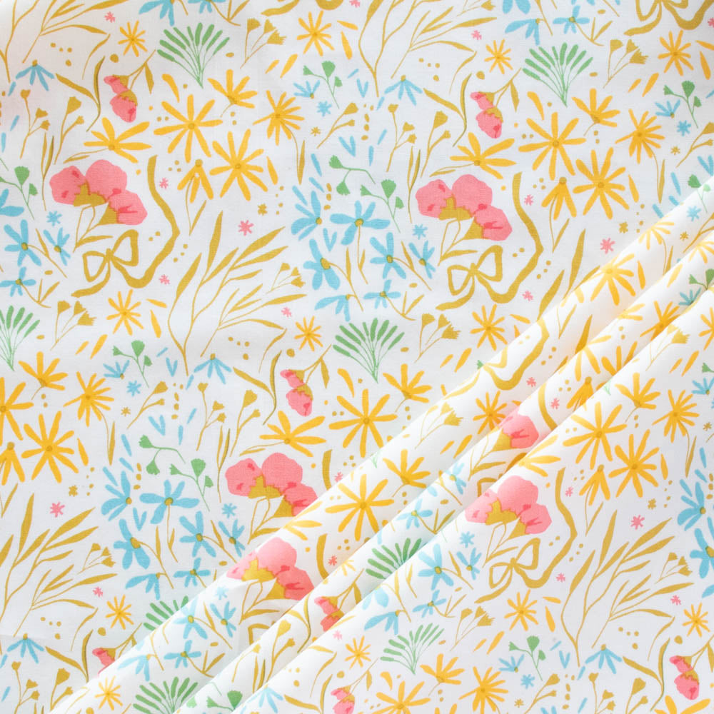 Tossed Bouquet Market Poplin