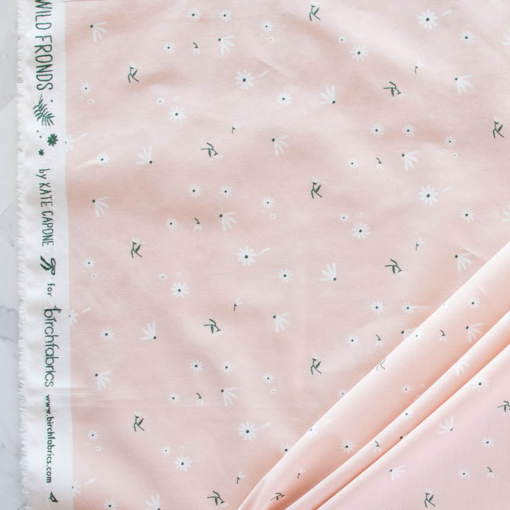 Tossed Daisies Meadow Poplin