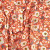 Bella Donna Bright Coral Cotton Lawn