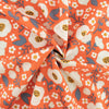Bella Donna Bright Coral Cotton Lawn