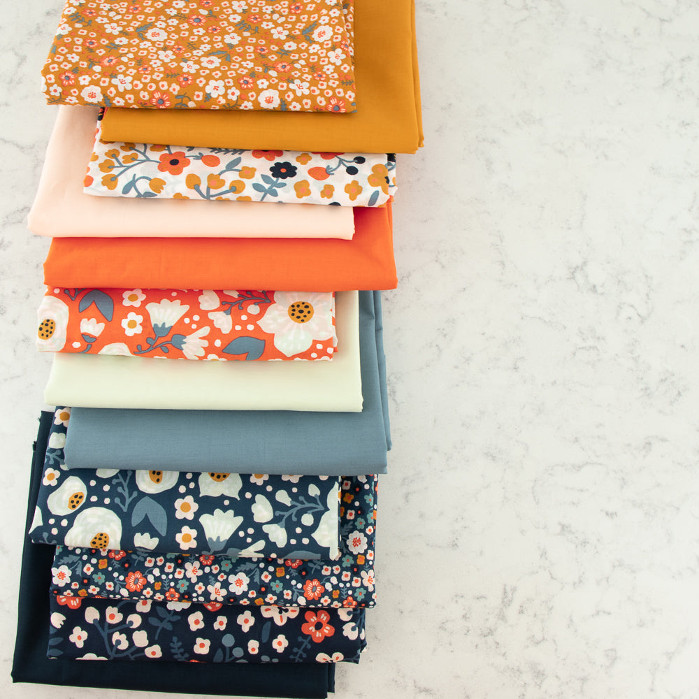 Bella Cotton Lawn Fat Quarter Bundle, 12 Total