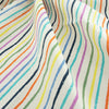 Yarn Stripe Bright Multi Poplin