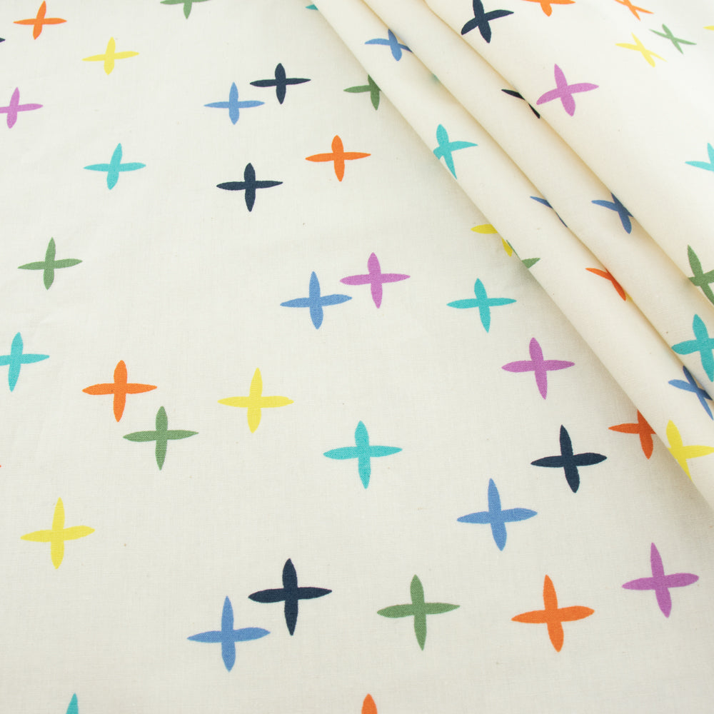 Wink Bright Multi Poplin