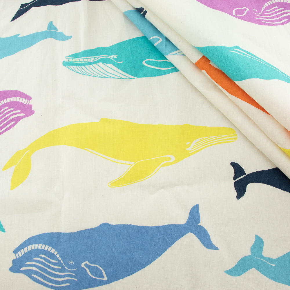 Kujira Bright Multi Poplin | SOLD OUT
