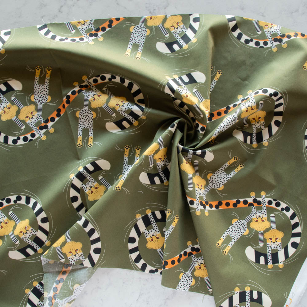 Convivial Pursuit Poplin
