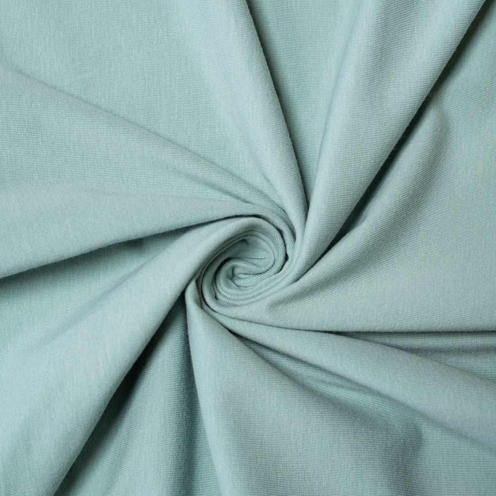 Mineral Green Jersey Knit Solid