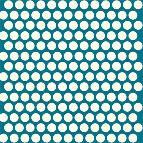 DOTTIE CREAM/TEAL