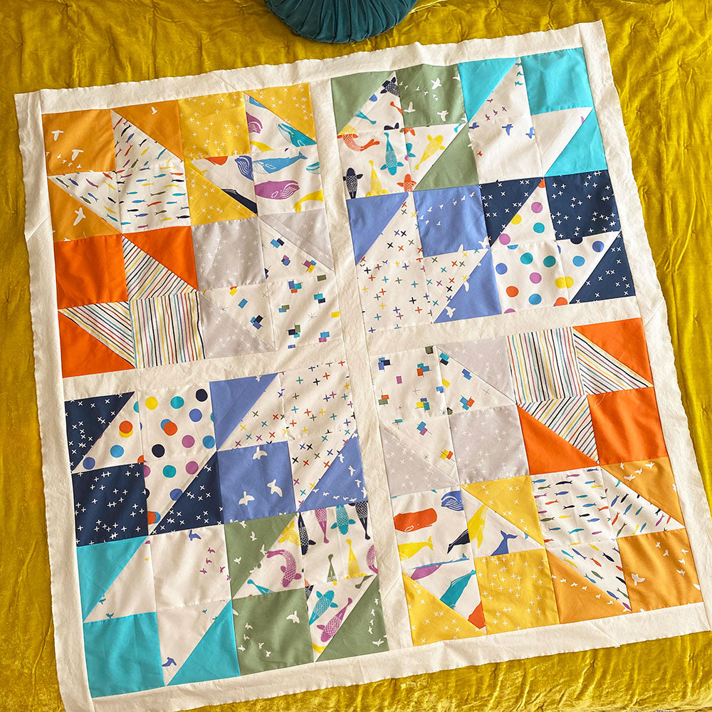 Mod Burst {Free} Quilt Pattern