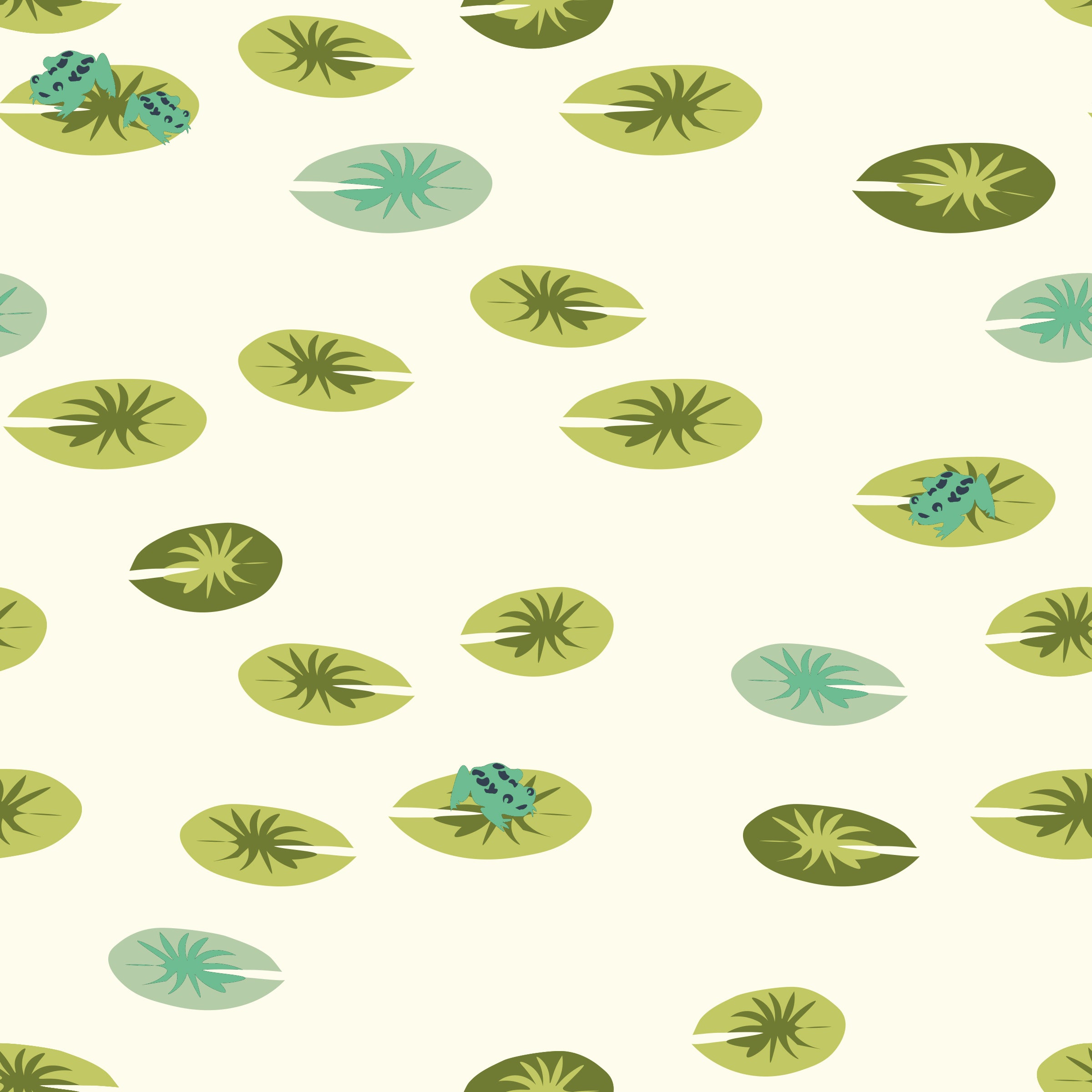 FROG PAD CREAM DOUBLE GAUZE