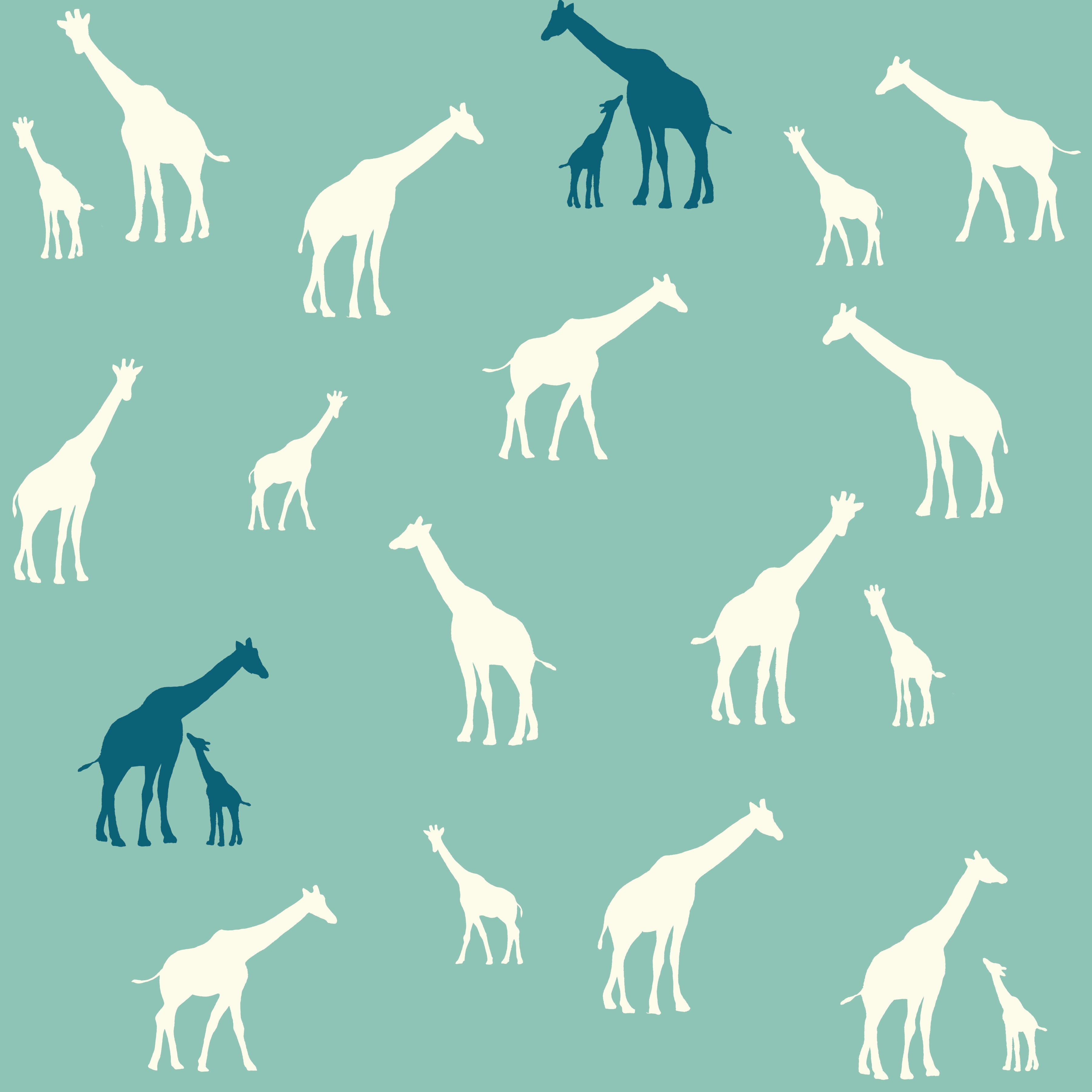 Giraffe Fam Pool Knit