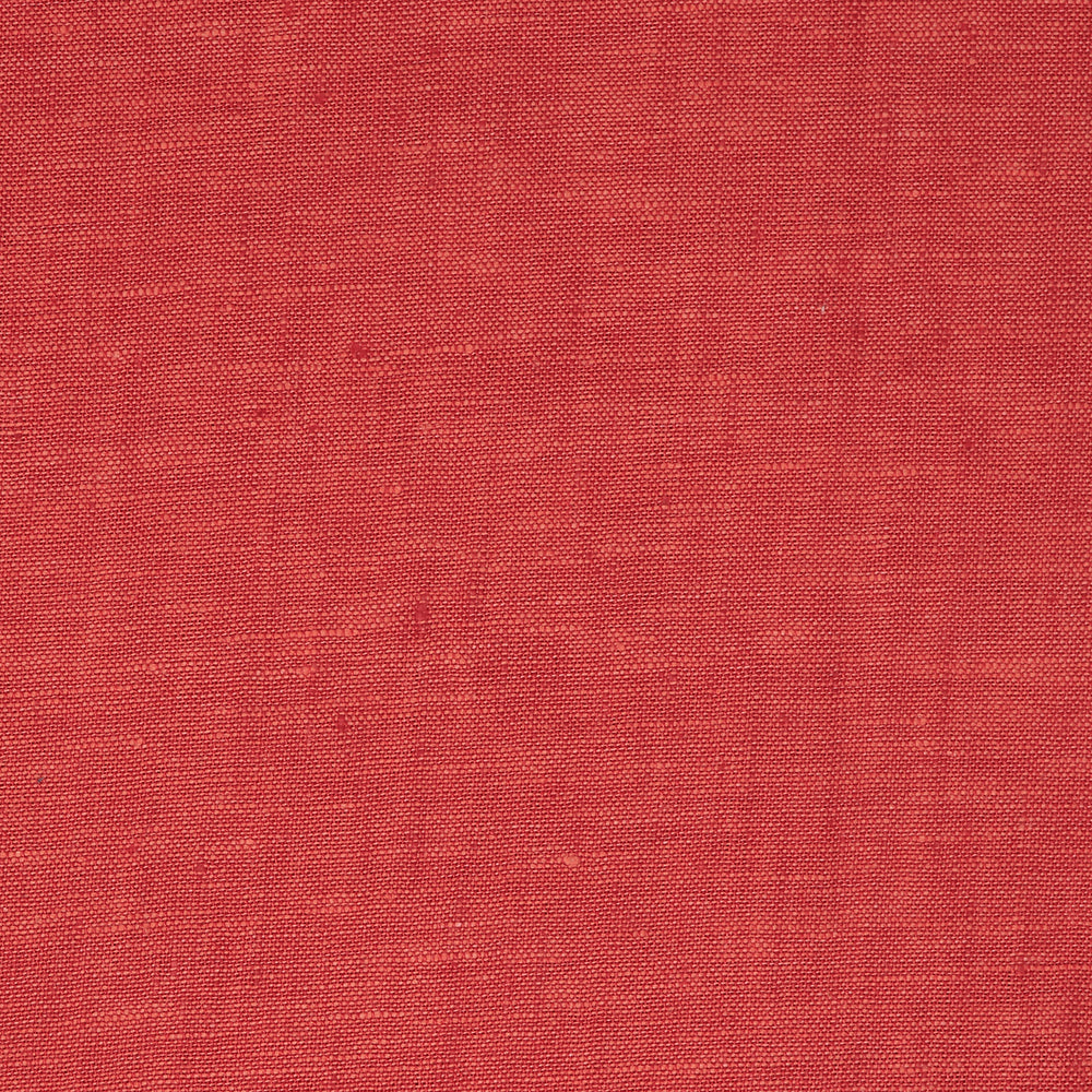YARN DYED LINEN SCARLET