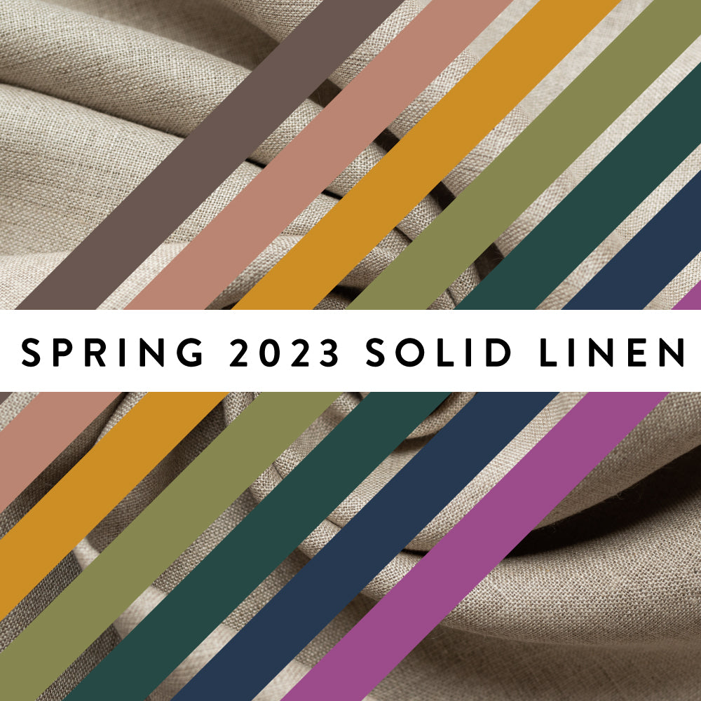 Spring 2023 Solid Linen Case Pack, 10YD Bolts