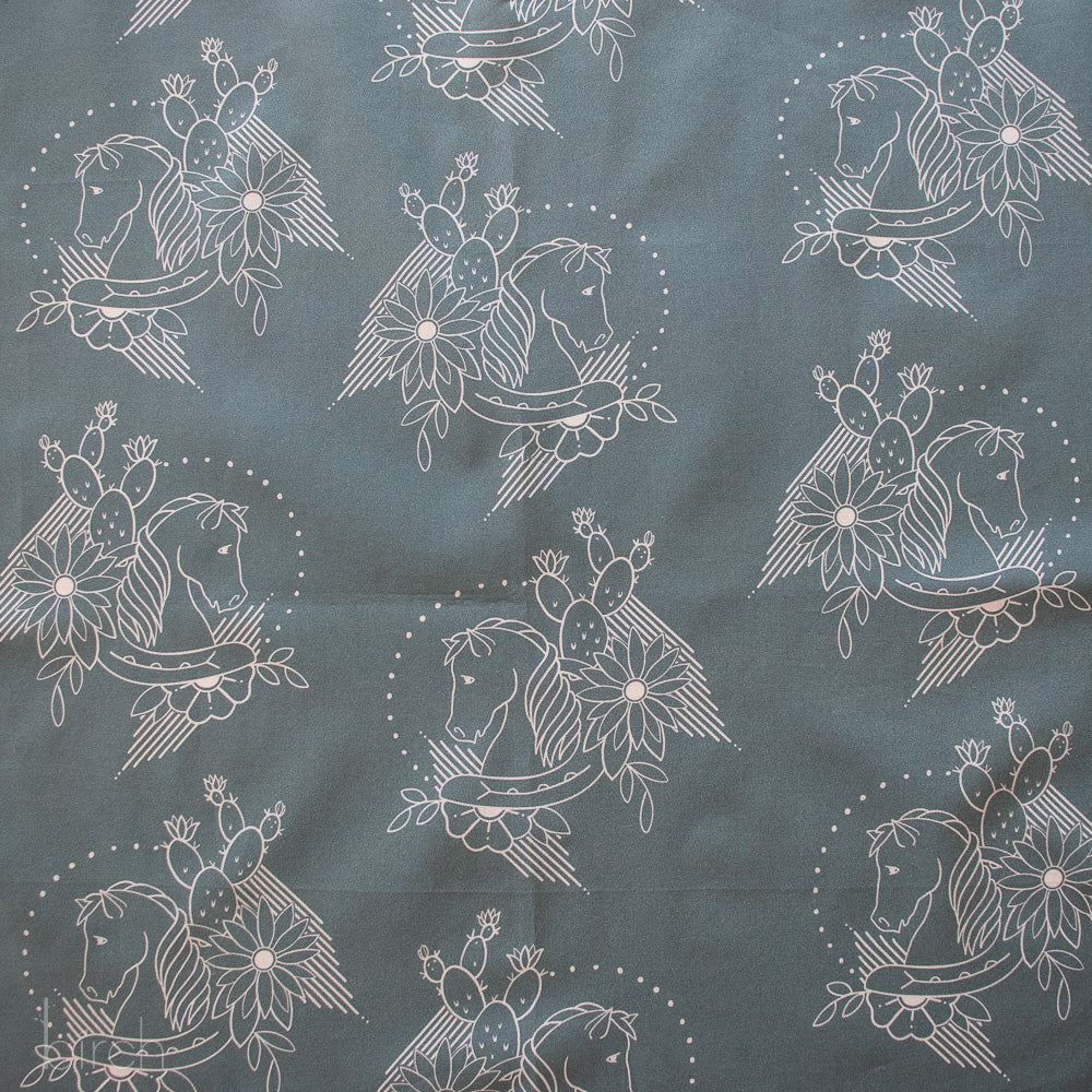 Trigger Silver Pine Poplin