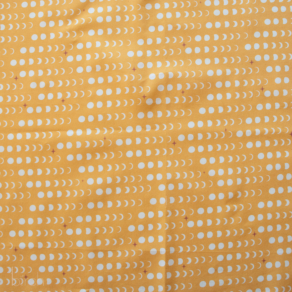 Moon Phase Golden Poplin