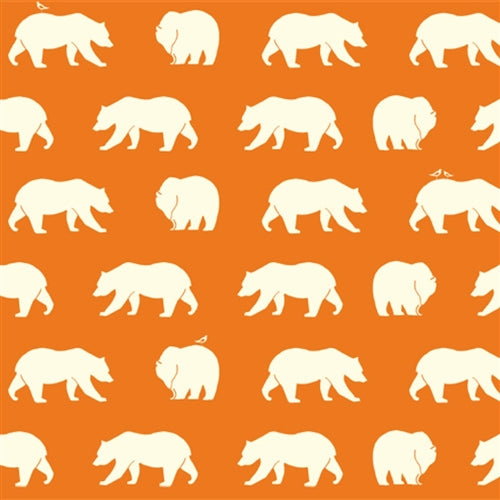 Bear Hike Orange Knit