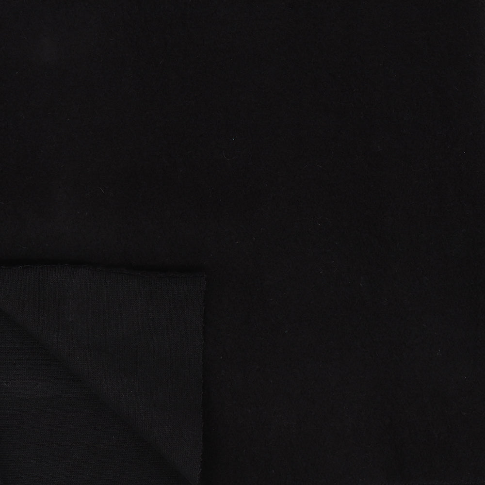 Black Ribbed Knit