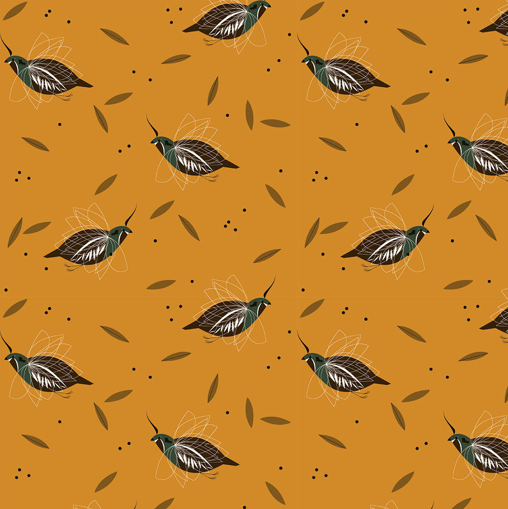 MOUNTAIN QUAIL in KNIT