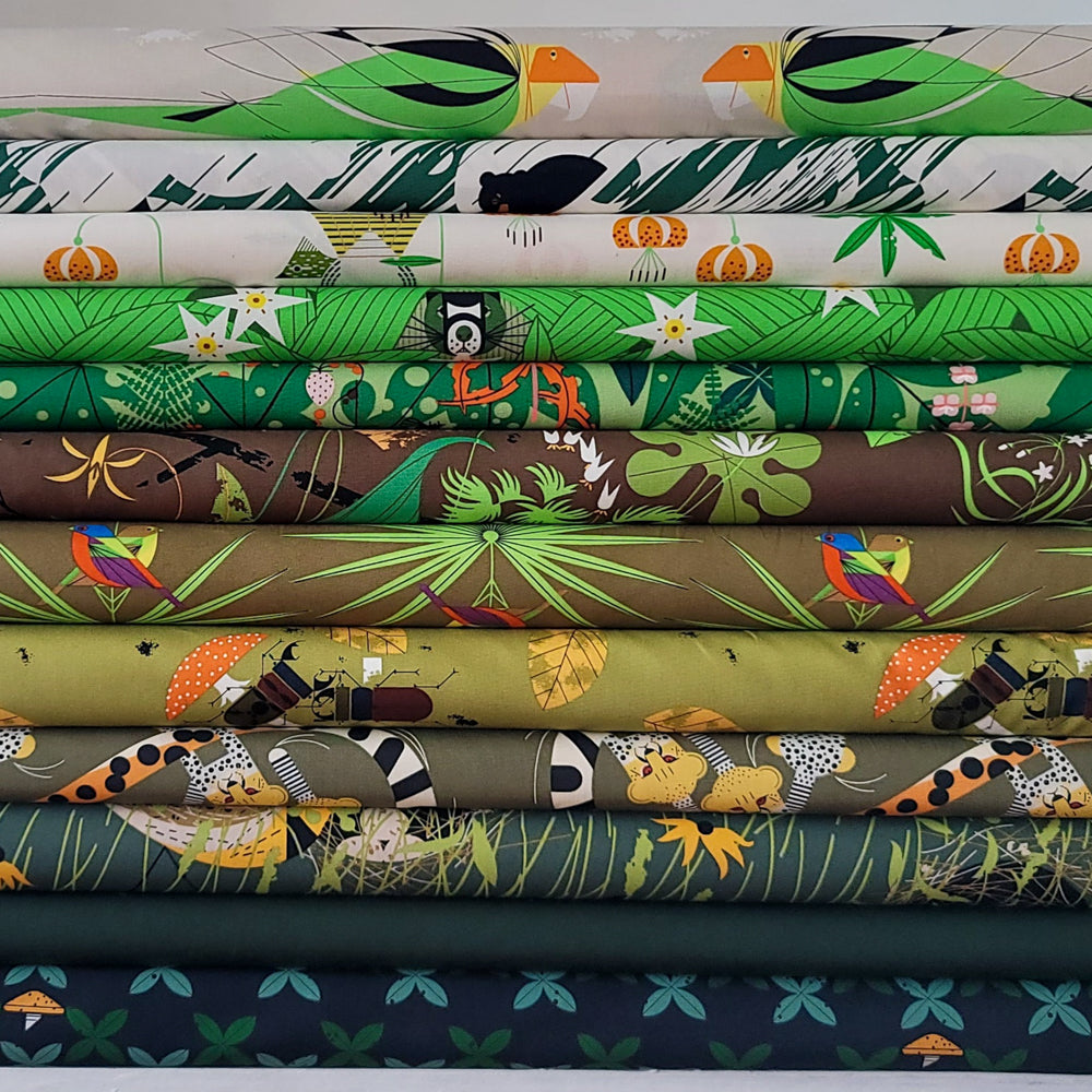 Charley Harper Green Garden Custom Case Pack, 12 Total