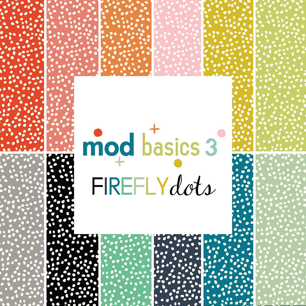 MB3 FIREFLY DOTS | FAT QUARTER PRECUT | 12 SKUS