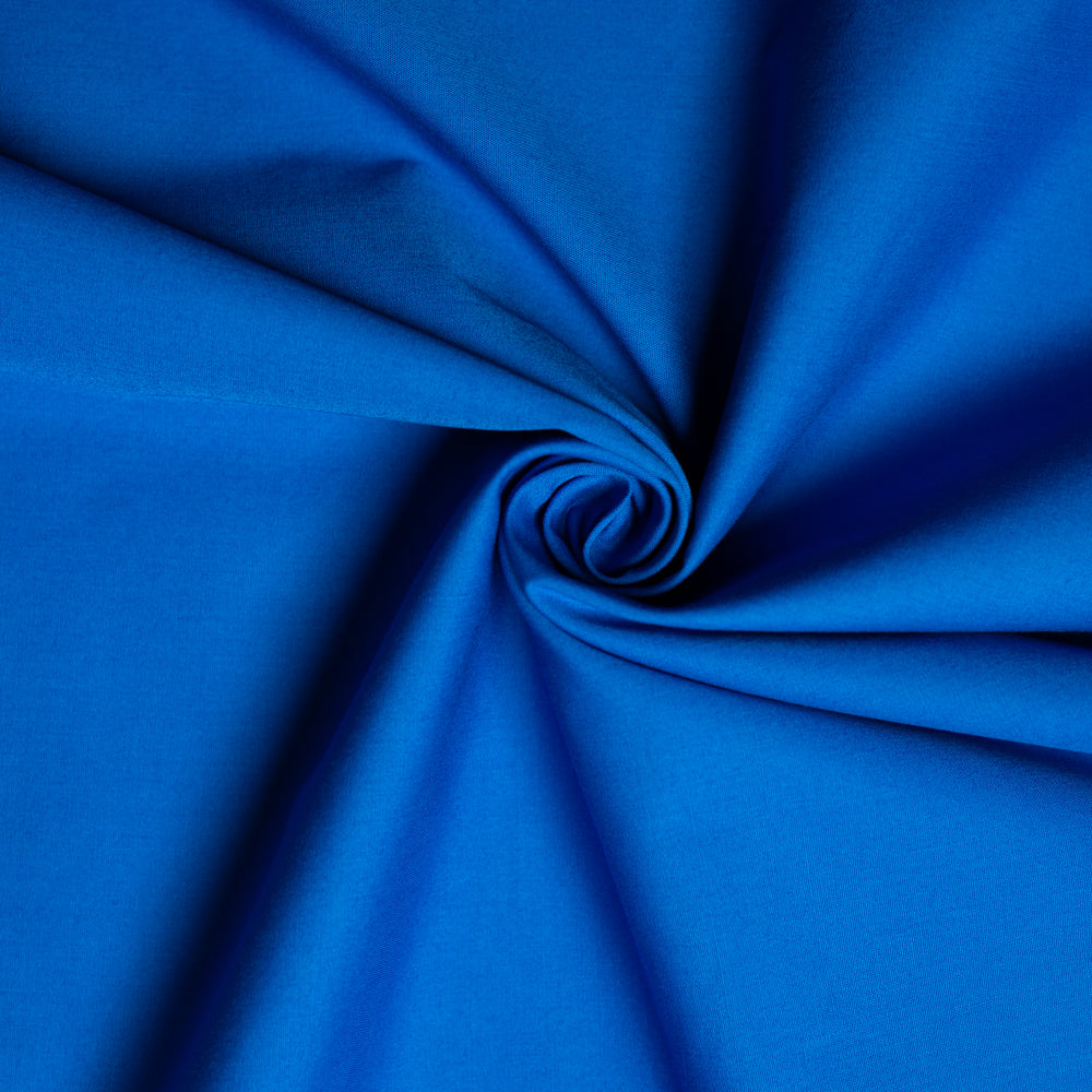 Azure Solid Poplin