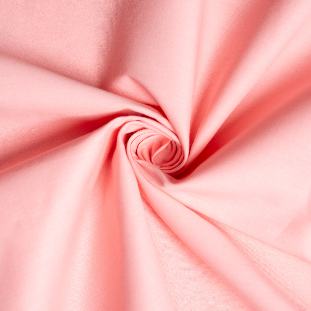 Pink Solid Poplin