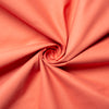 Coral Solid Poplin