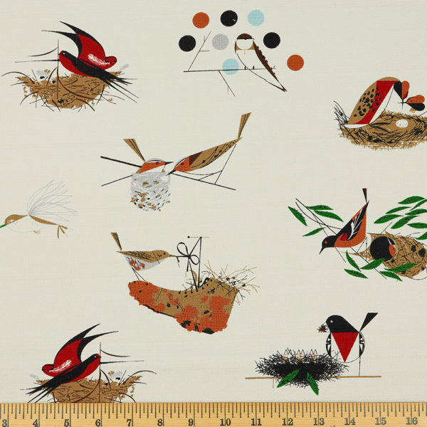 BIRD ARCHITECTS MAIN BARKCLOTH