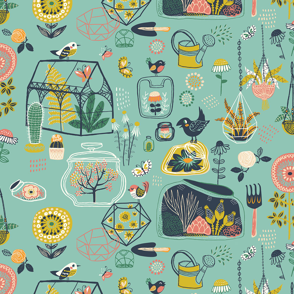 GLASS HOUSE POPLIN