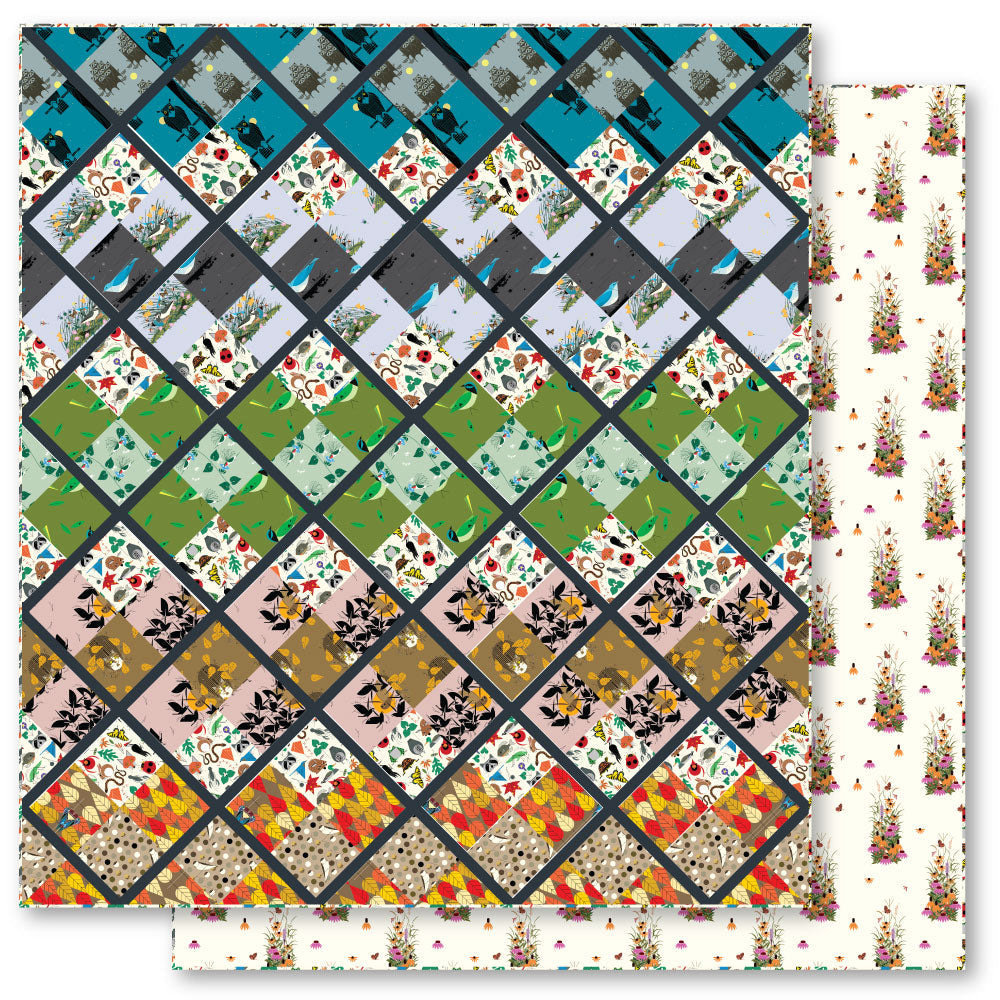 Iconic Vol. 2 Glacier Argyle Quilt!