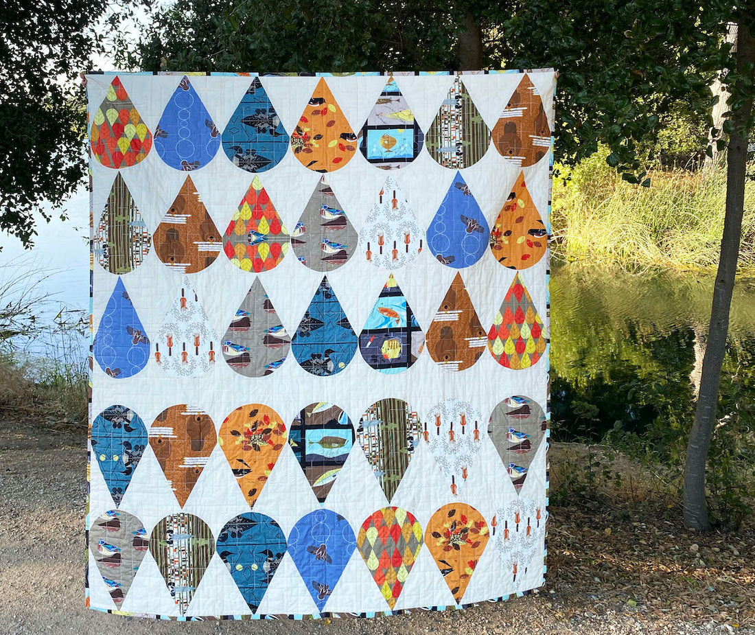 Octoberama Leaf Block {free} Pattern!