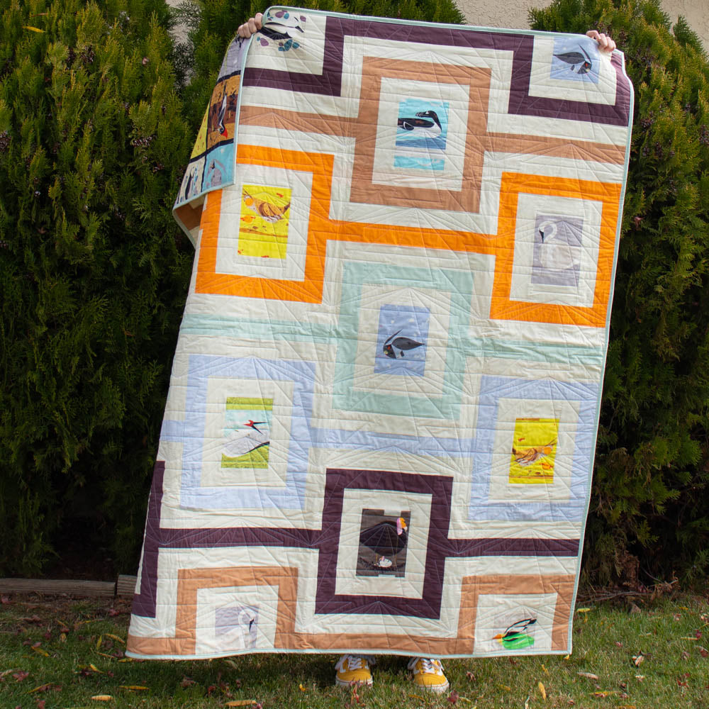 Vanishing Birds Cincinnati Quilt
