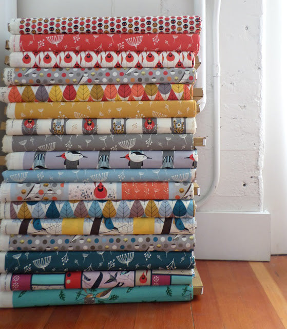 First Peak at the new Charley Harper collection on Bolts!