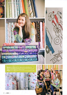 Birch Fabrics in February Issue of SewHip UK