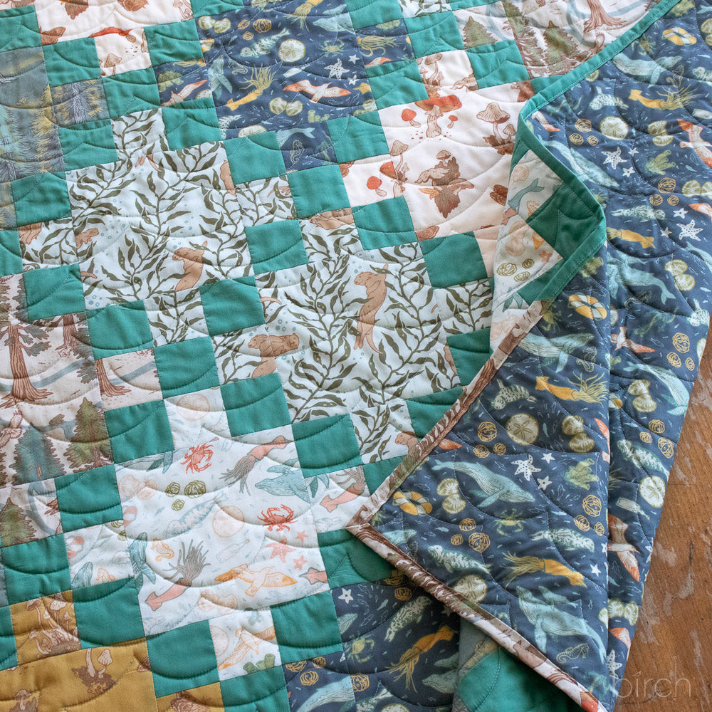 The Wild Coast Lawn Quilt