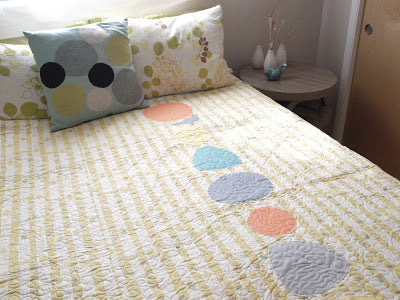 Circa 52 Pebbles Quilt Appliqué Tutorial​ by Melissa Lunden