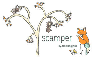 Introducing Rebekah Ginda’s new collection for Birch “Scamper” and a Giveaway!