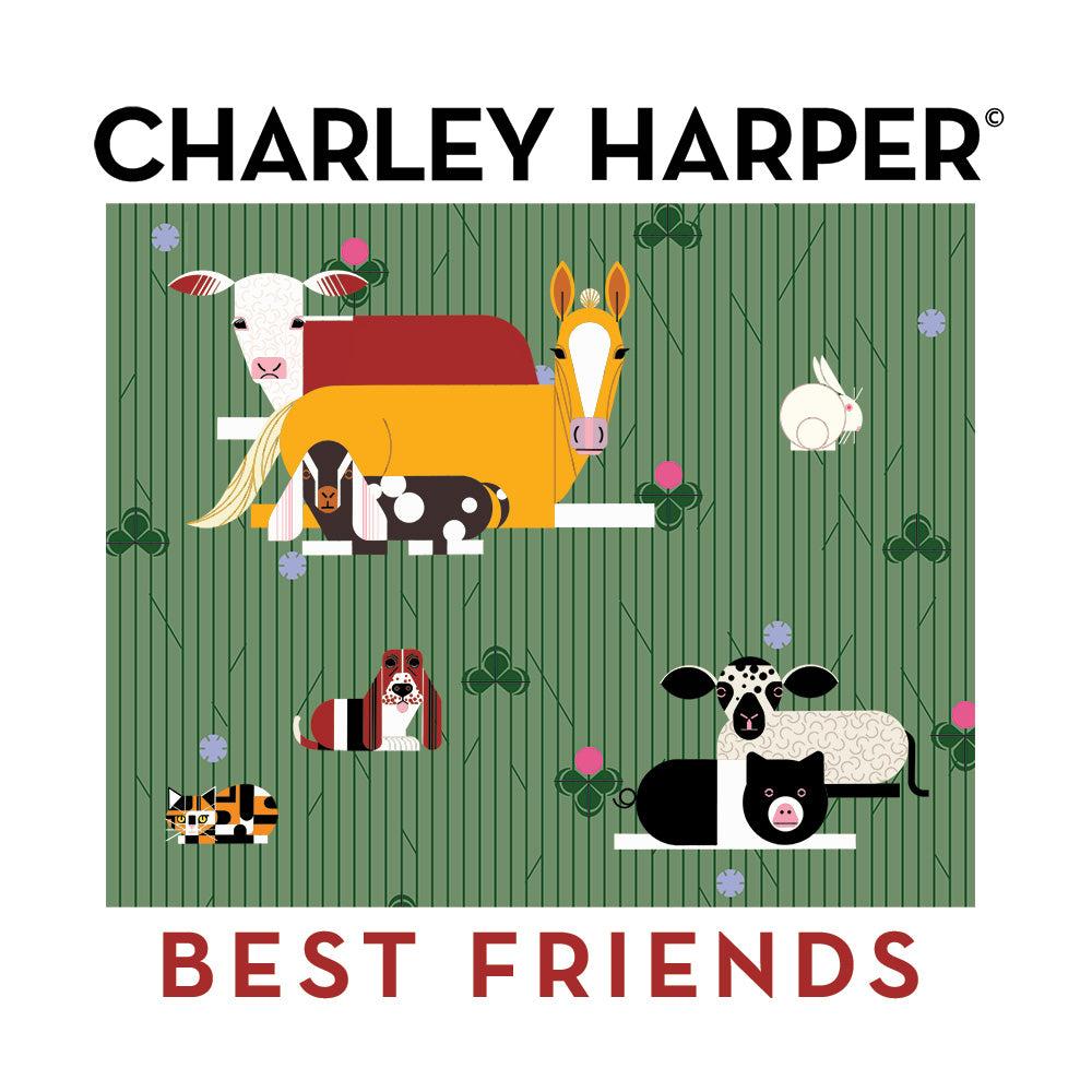 Charley Harper Best Friends