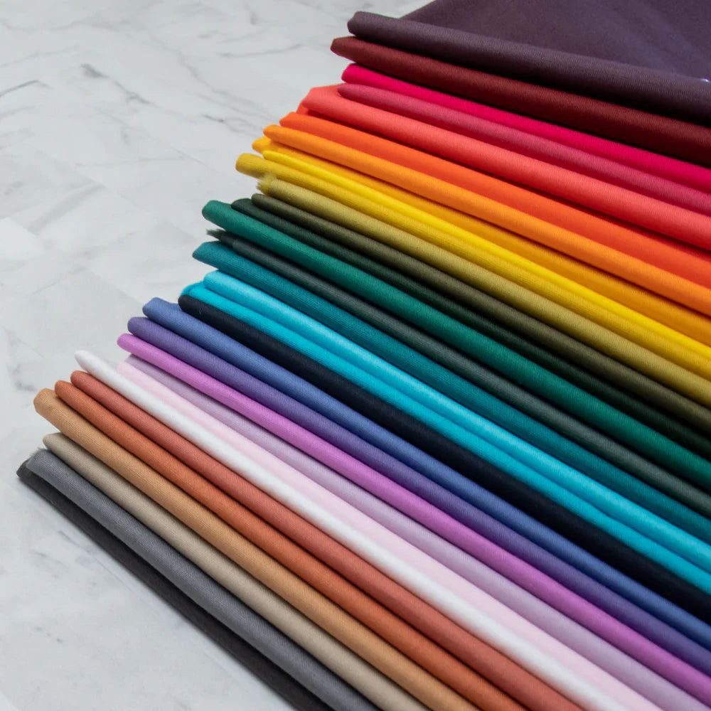 In Stock Solid Poplin