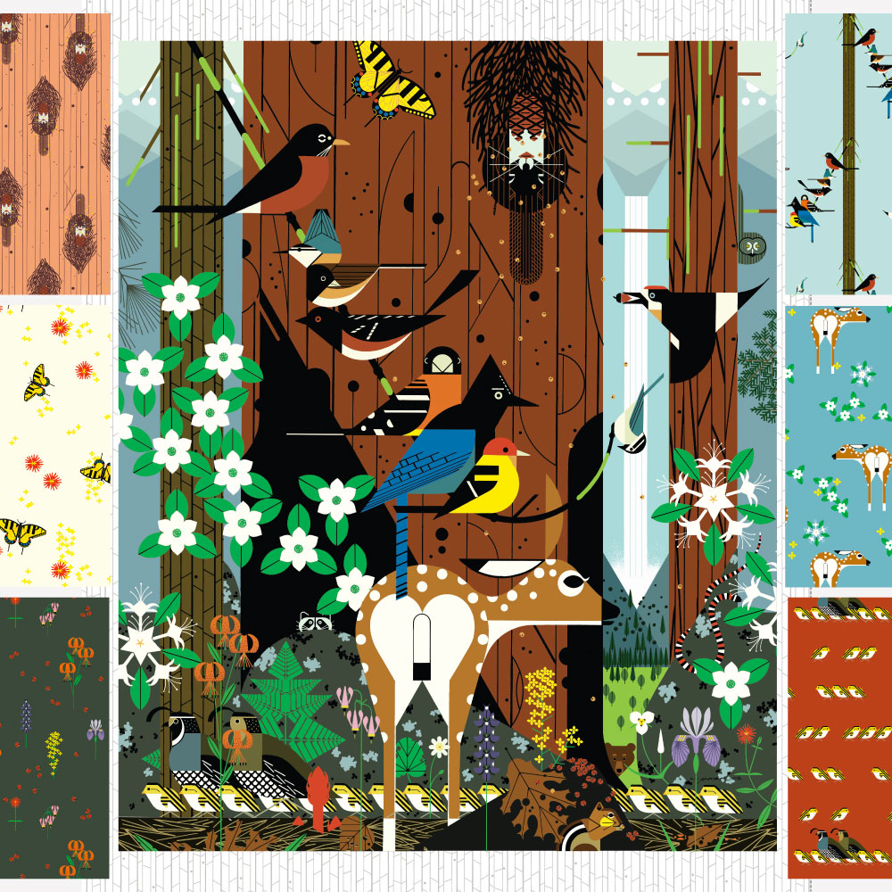 Charley Harper Sierra Range 2026