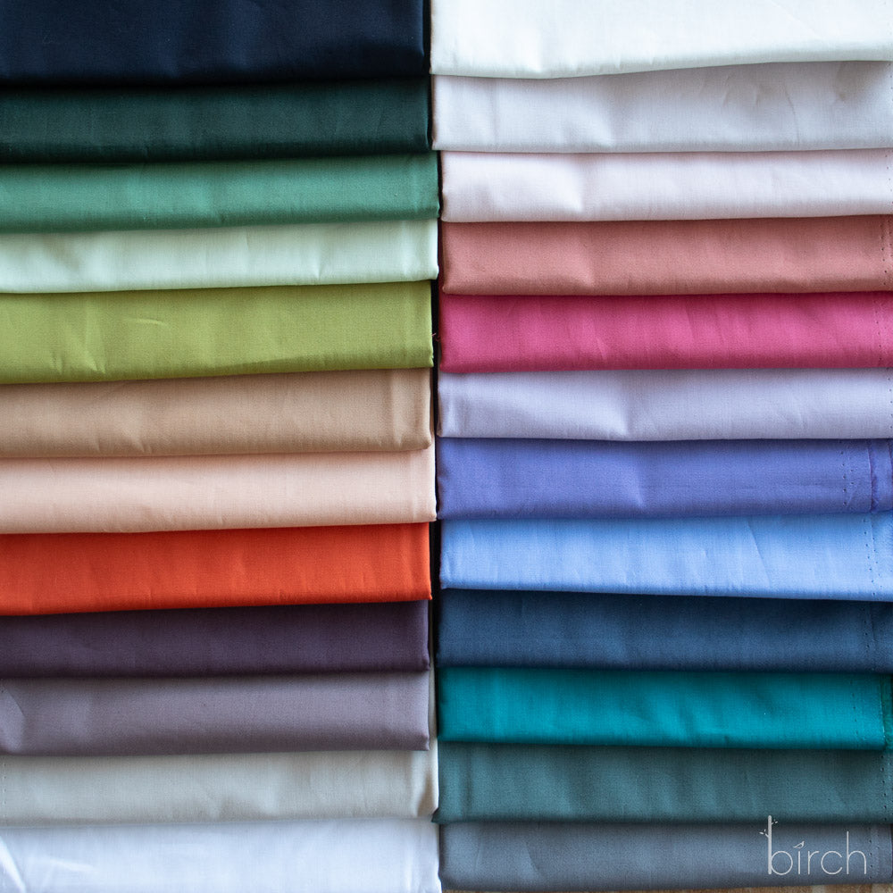 In Stock Solid Poplin