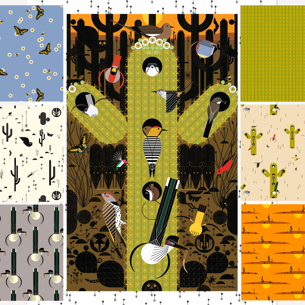 Charley Harper The Desert