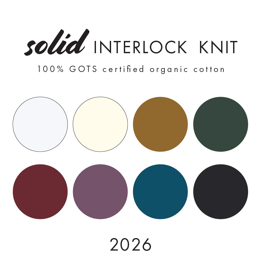 Solid Interlock Knit