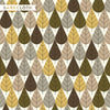 Octoberama Brown Barkcloth