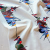 Large Discovery Place Birds Barkcloth