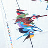 Large Discovery Place Birds Barkcloth
