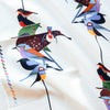 Large Discovery Place Birds Barkcloth