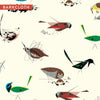 Western Birds Barkcloth