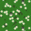 Hellebores and Marmot Poplin