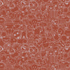 End Papers Burnt Brick Poplin