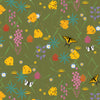 Mountain Flowers Poplin